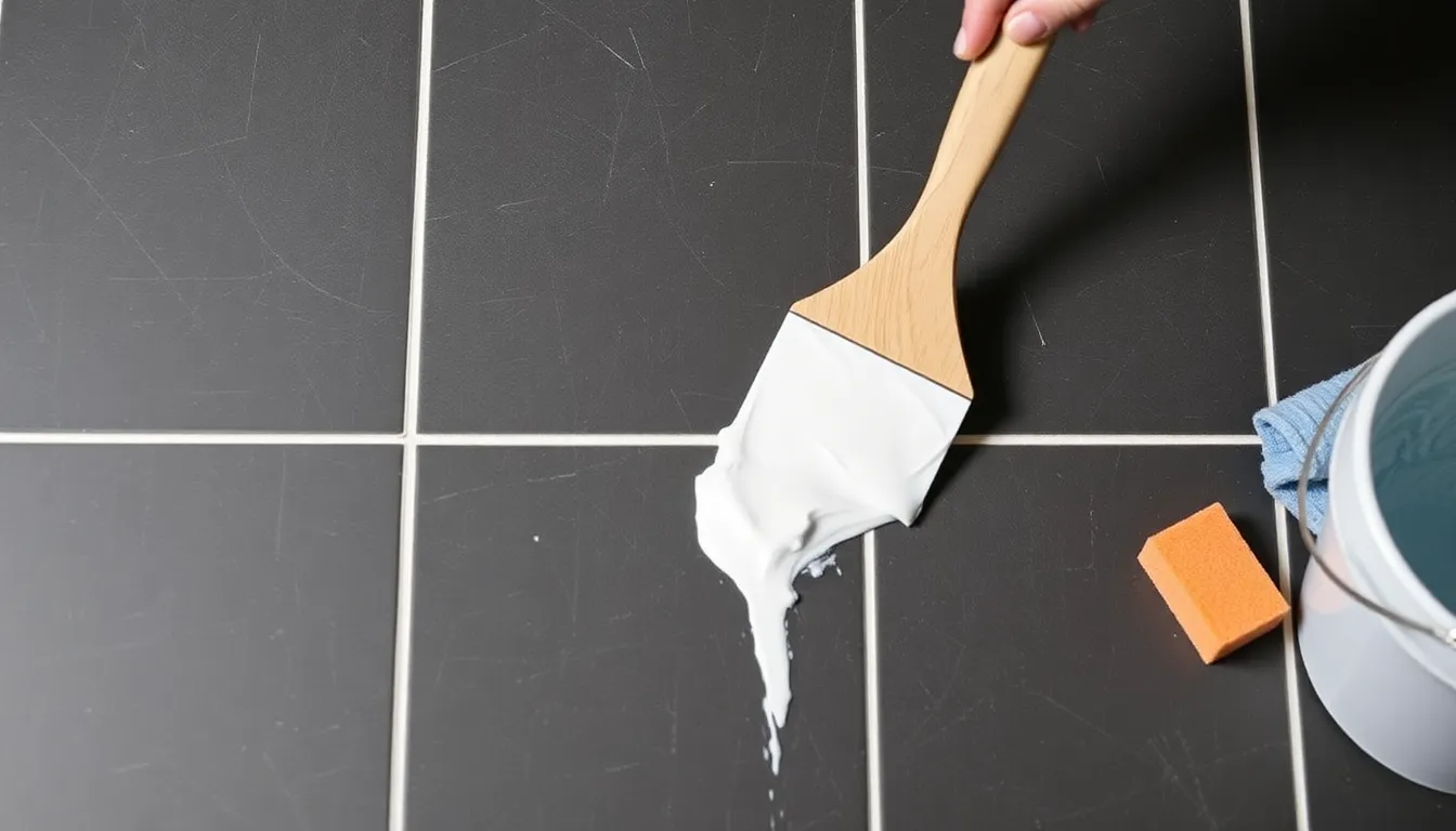 Grout Calculator — professional construction photography