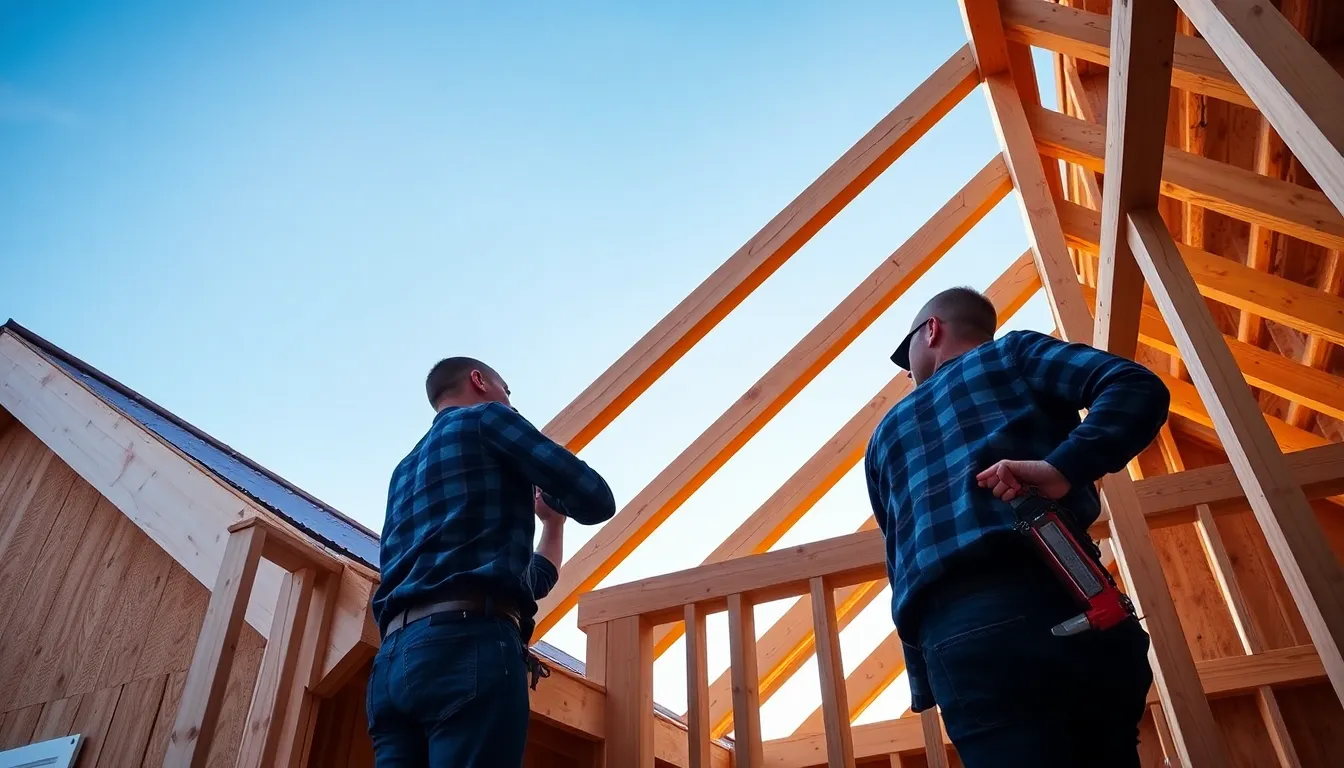 Rafter Calculator — professional construction photography