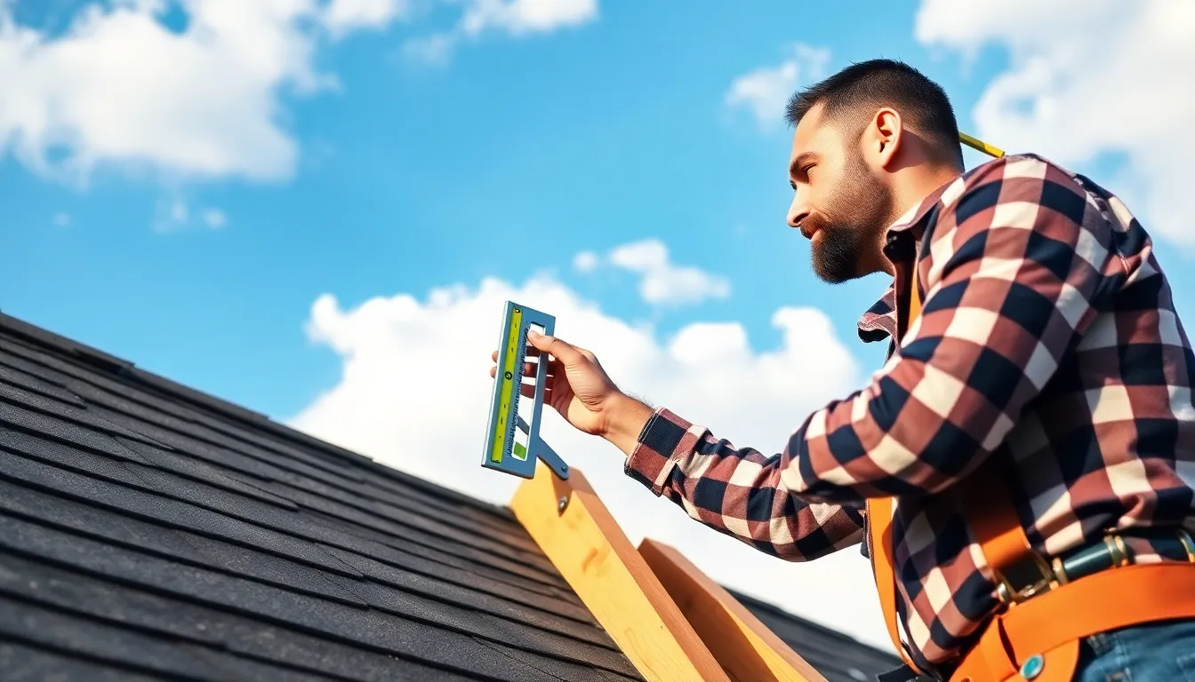 Roof Pitch Calculator — professional construction photography
